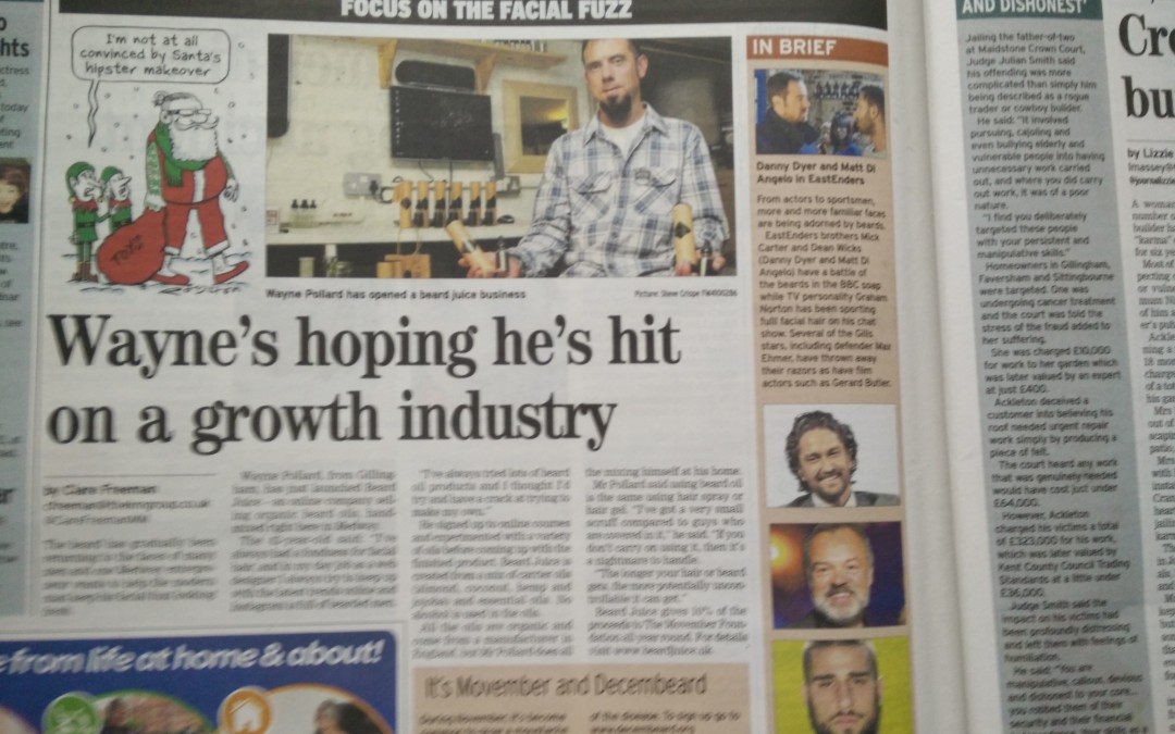 Local News for Beard Juice, next THE WORLD